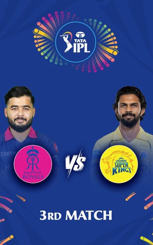 CSK vs RR Match Preview, Pitch Report & Prediction – IPL 2026 Today Match