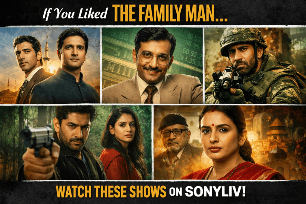 Shows like The Family Man SonyLIV recommendations