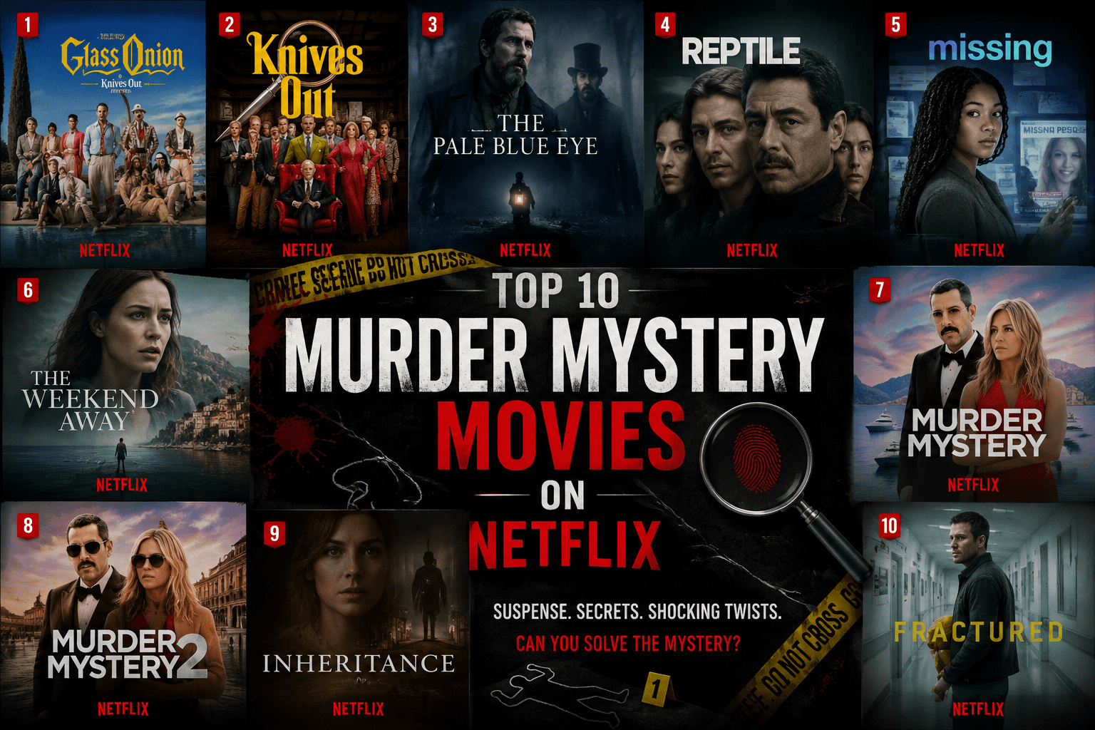 Murder Mystery Movies on Netflix