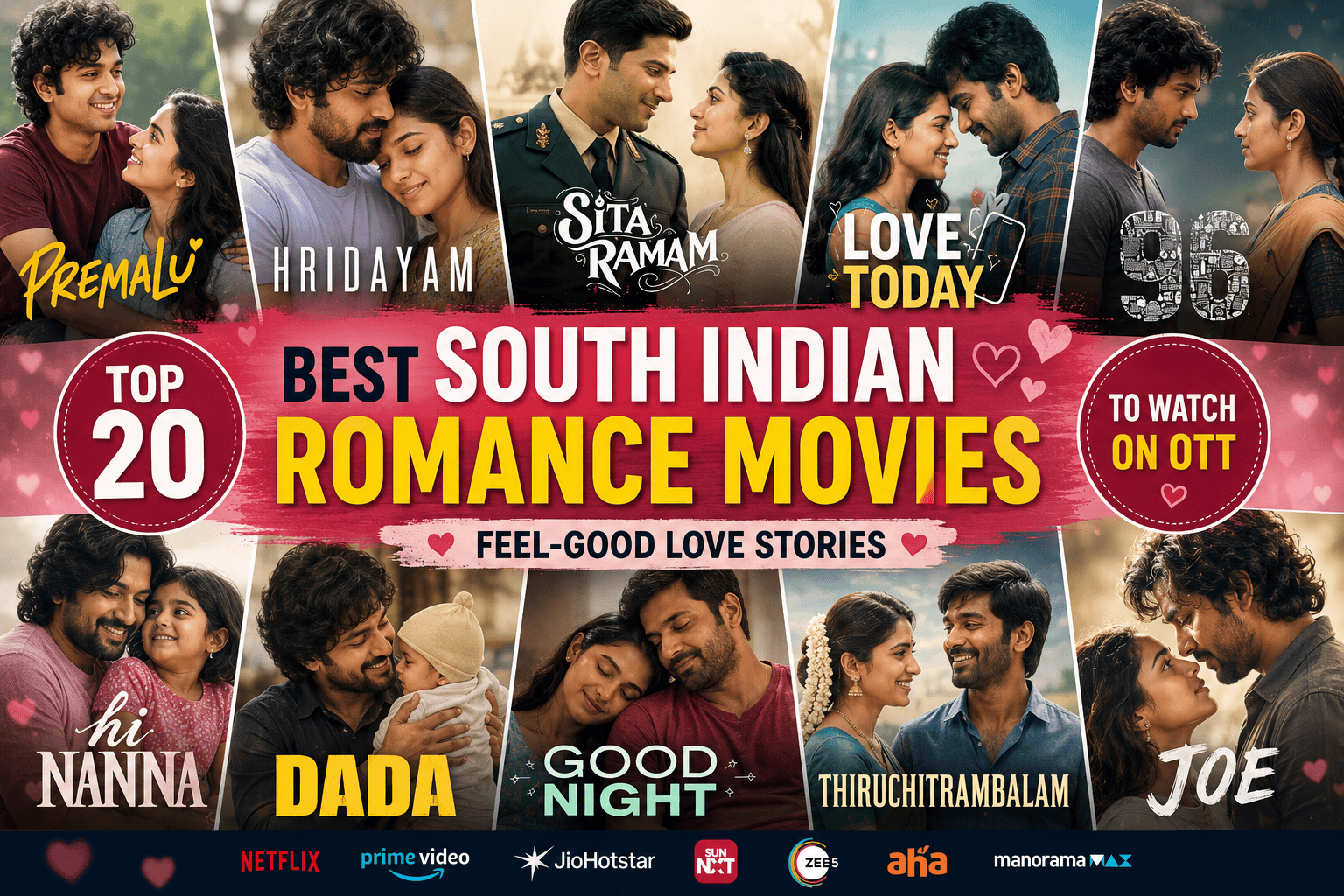 Top 20 Best South Indian Romance Movies