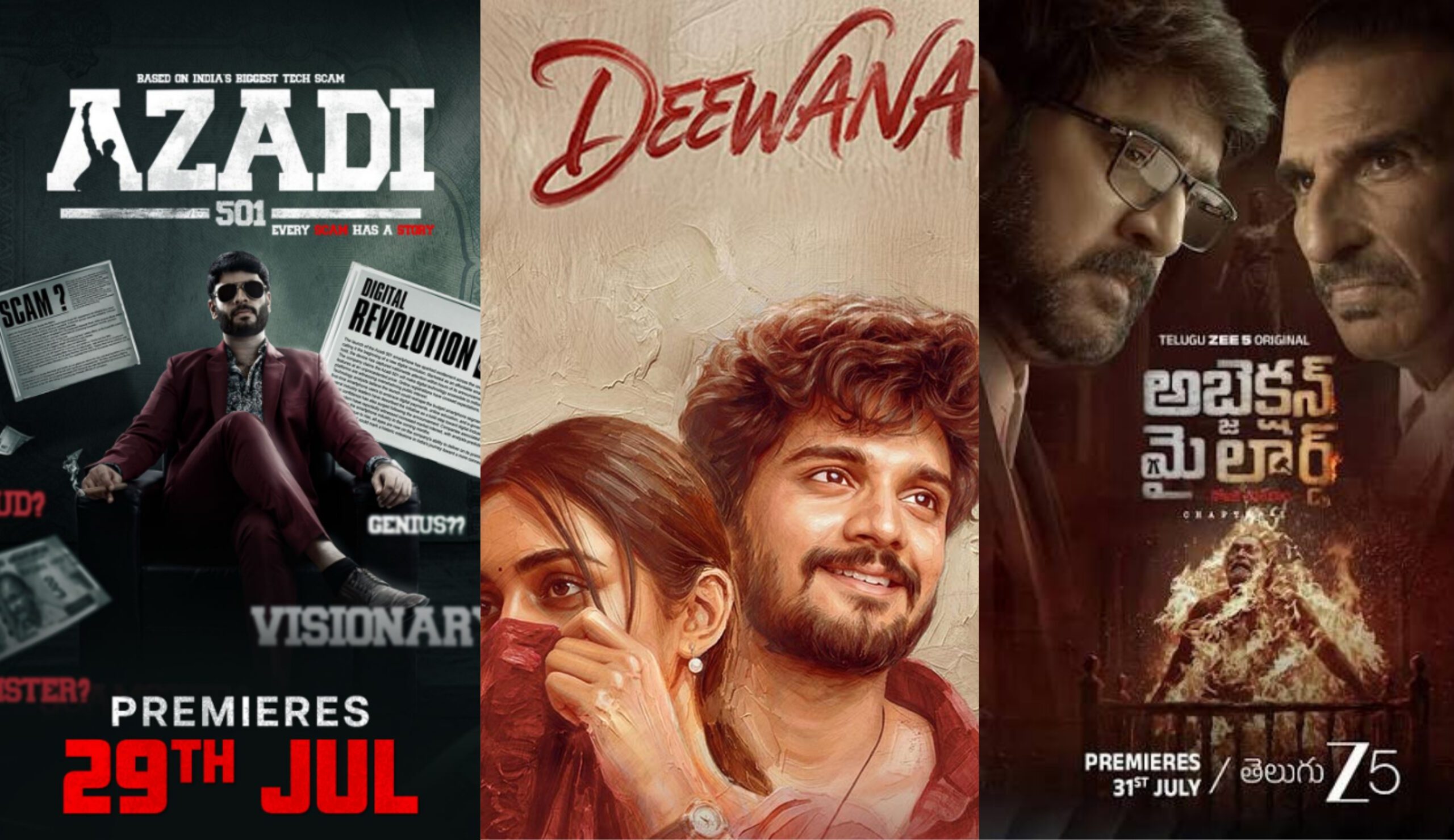 Upcoming OTT Releases this week in Telugu