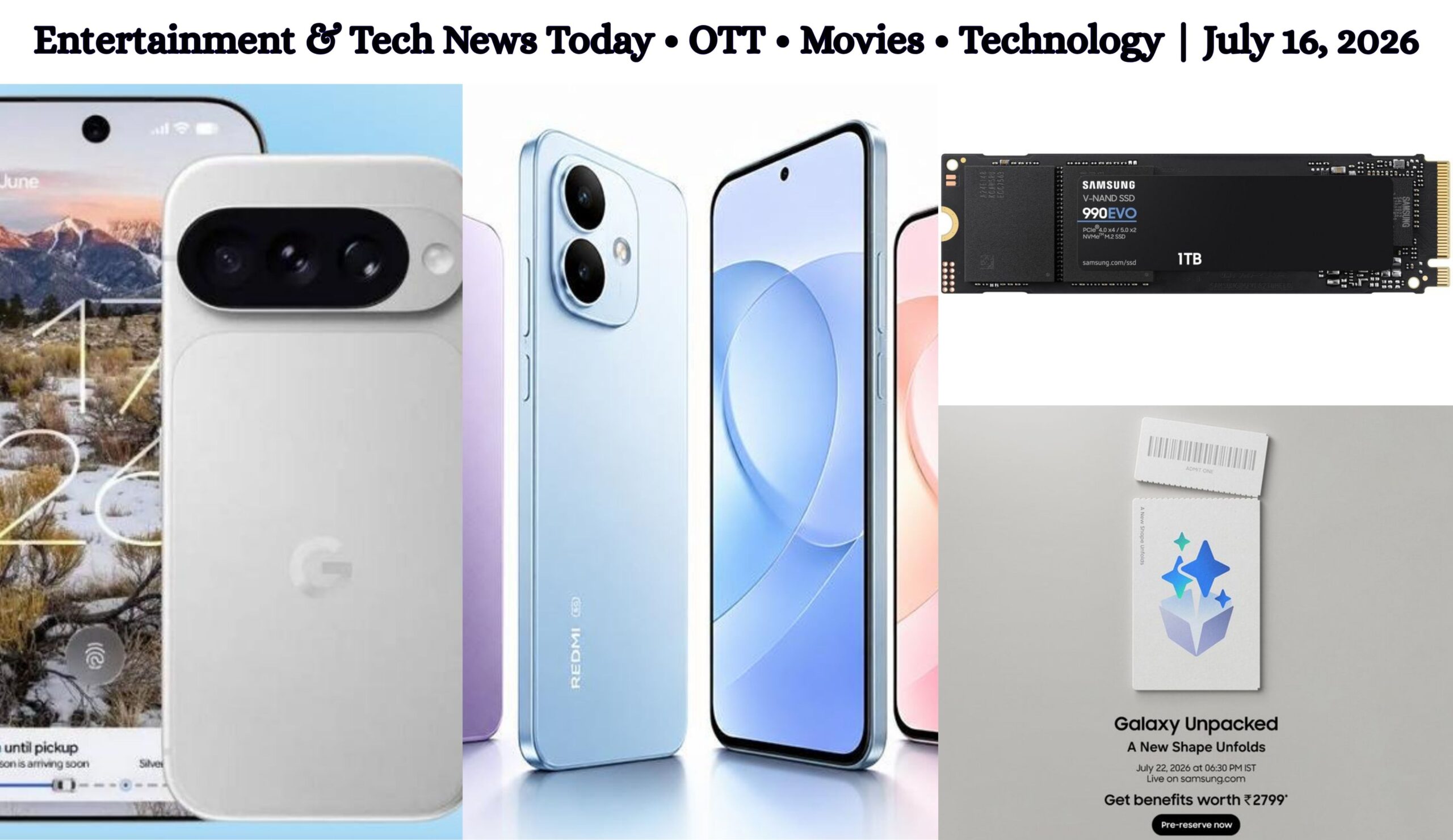 Tech News Today (July 16, 2026)