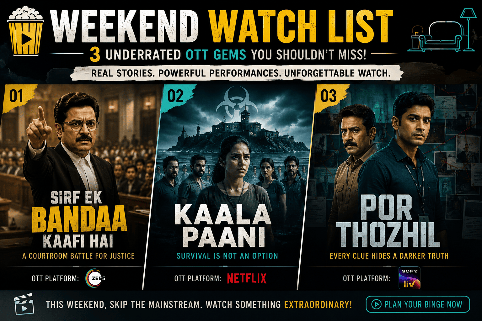 Weekend Watch List