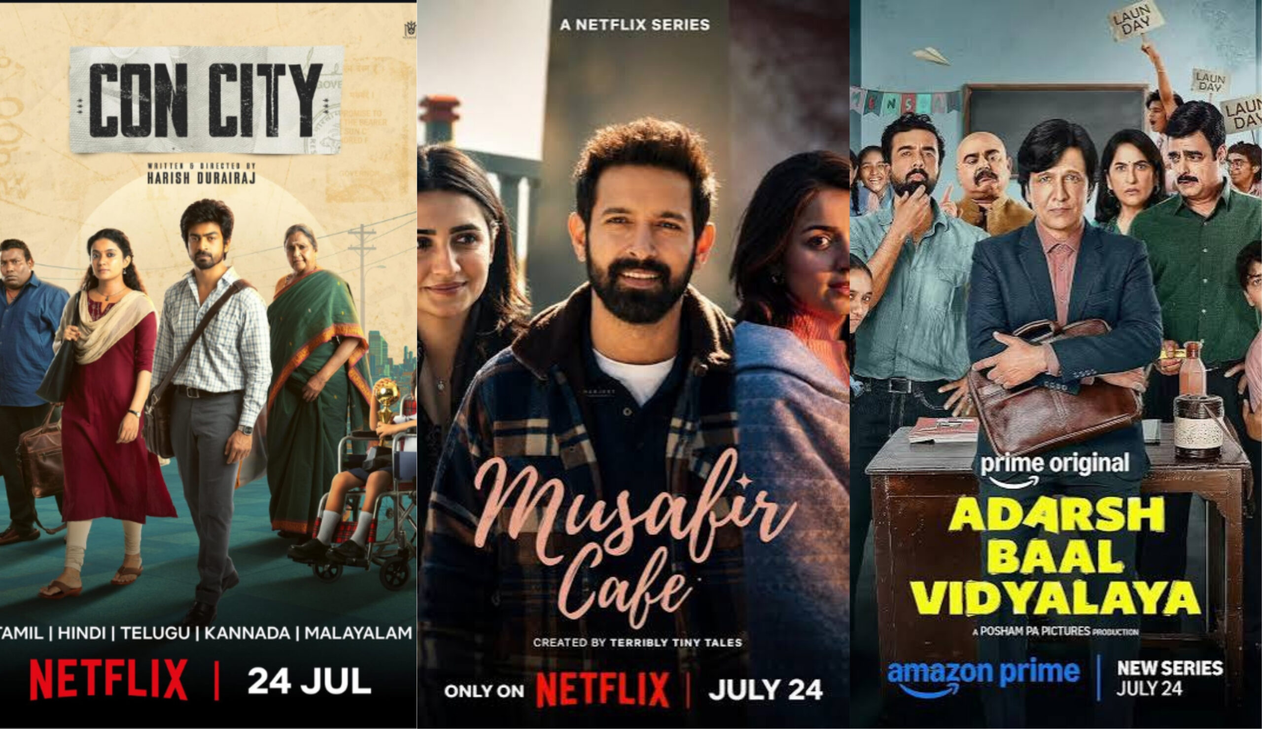 This week Ott releases in India July 20-25