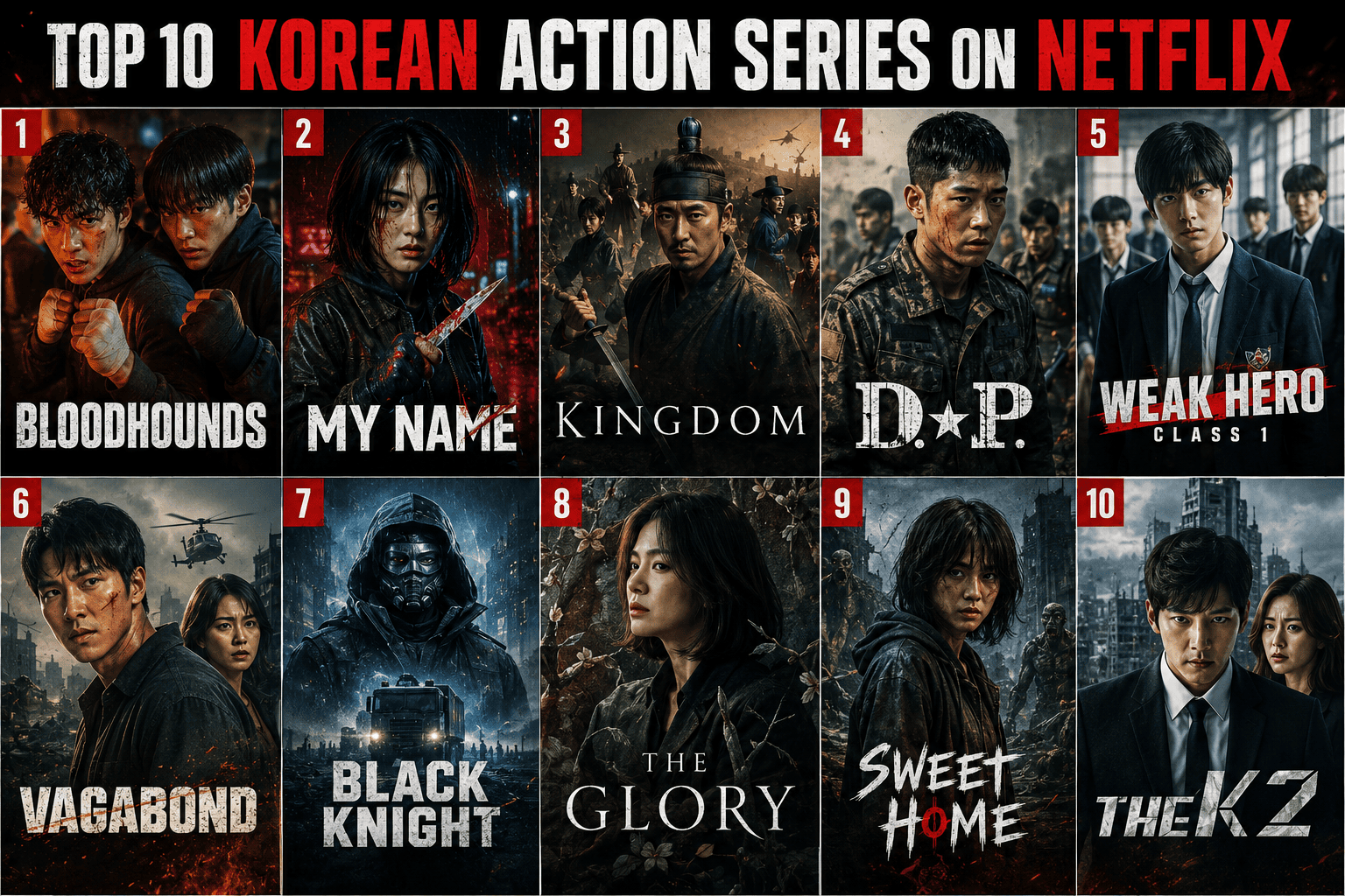 Korean Action Series on Netflix