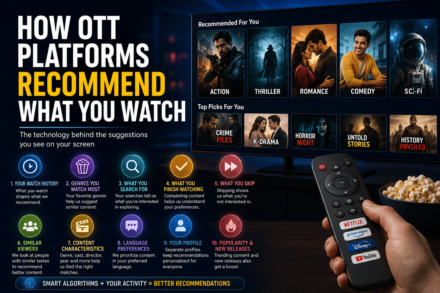 How OTT Platforms Recommend
