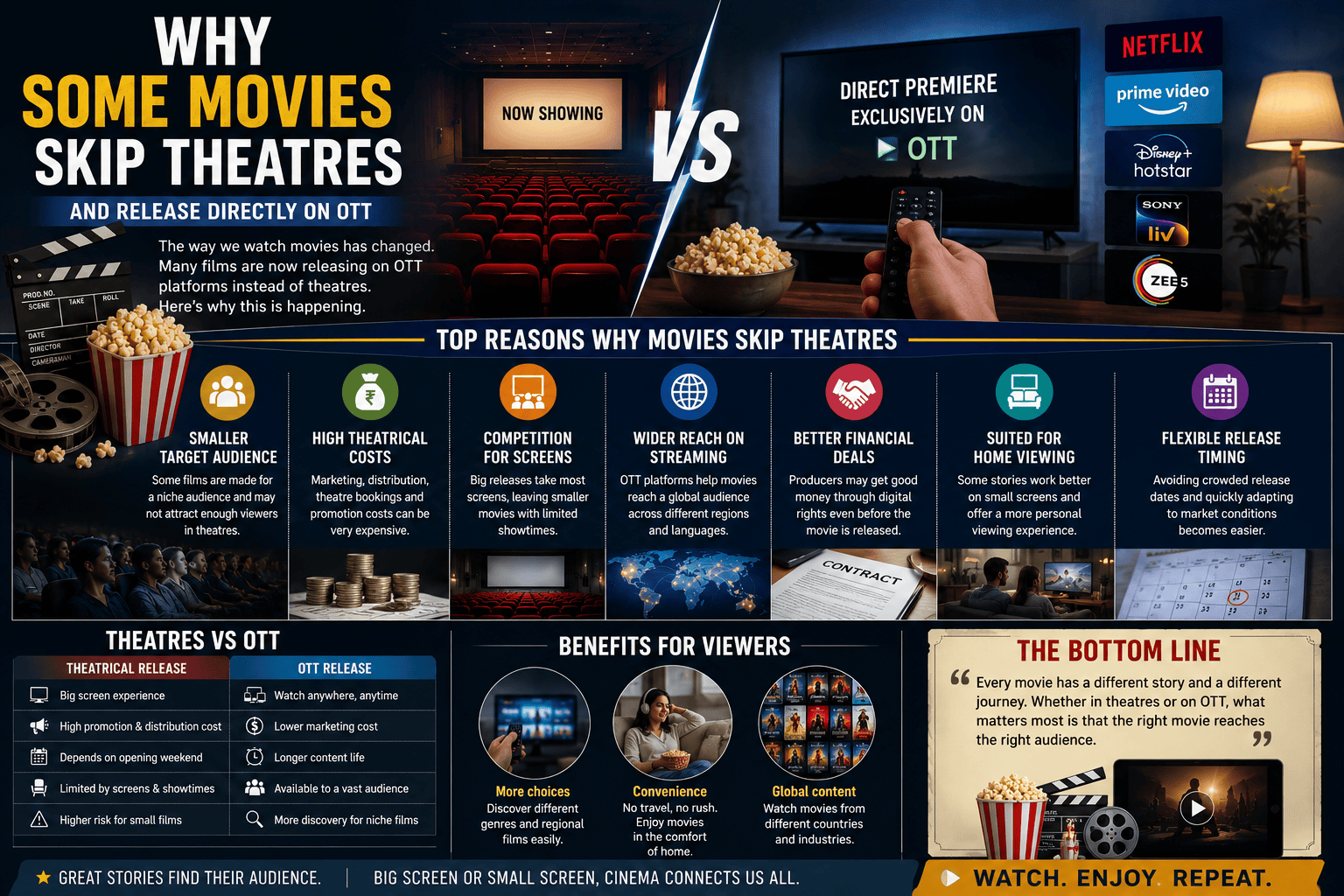 Why Some Movies Skip Theatres