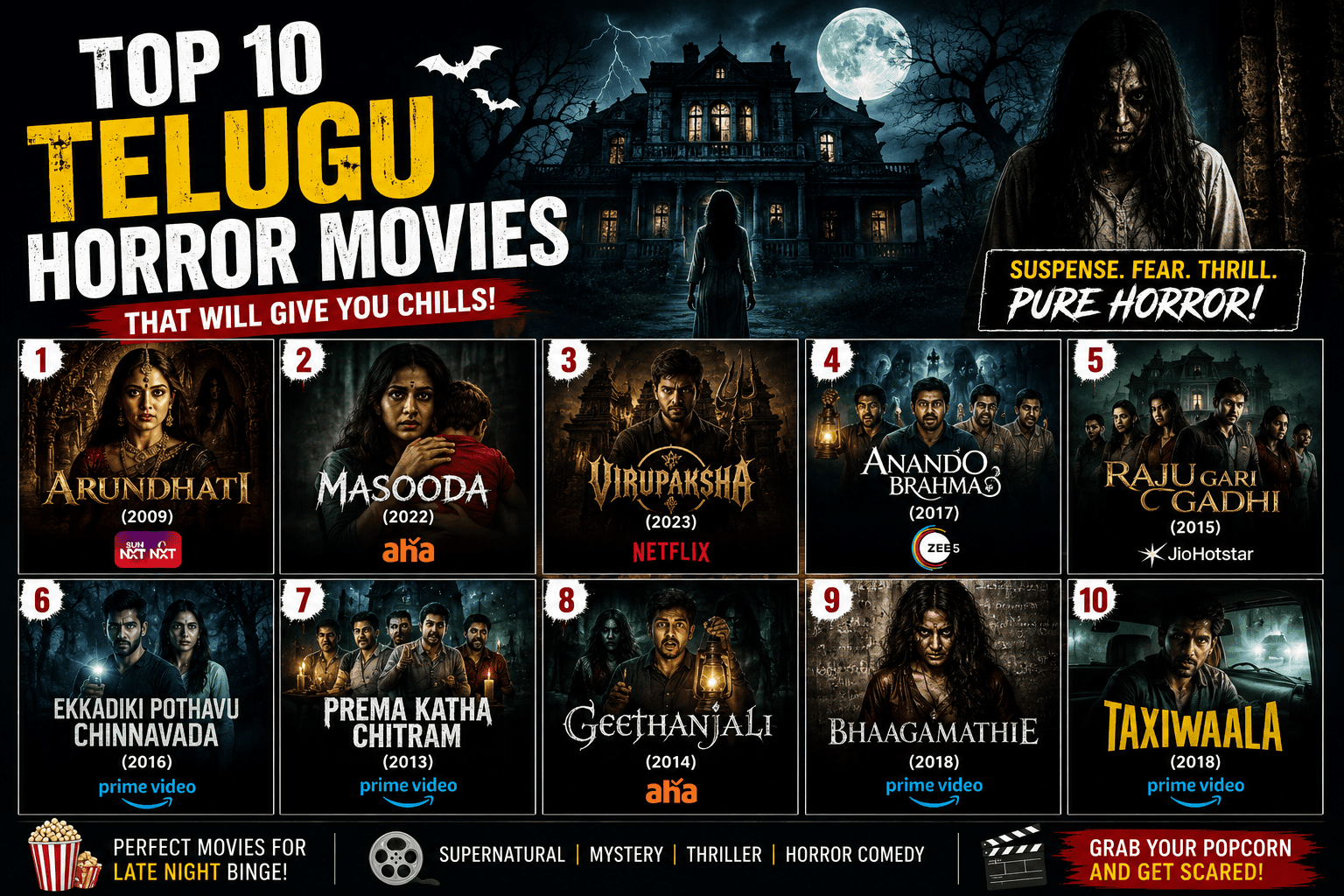 Telugu Horror Movies