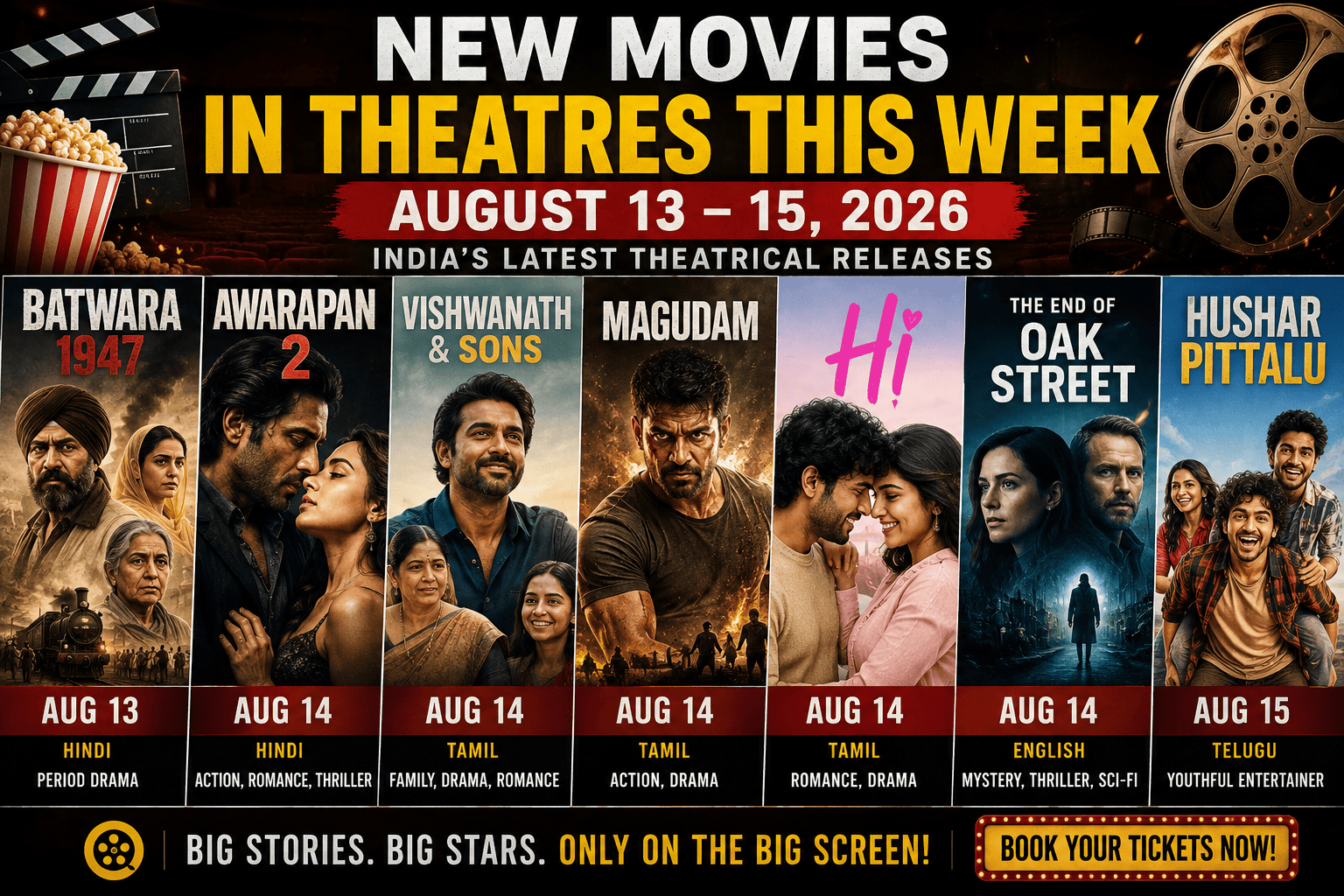 Movies Releasing in Theatres This Week