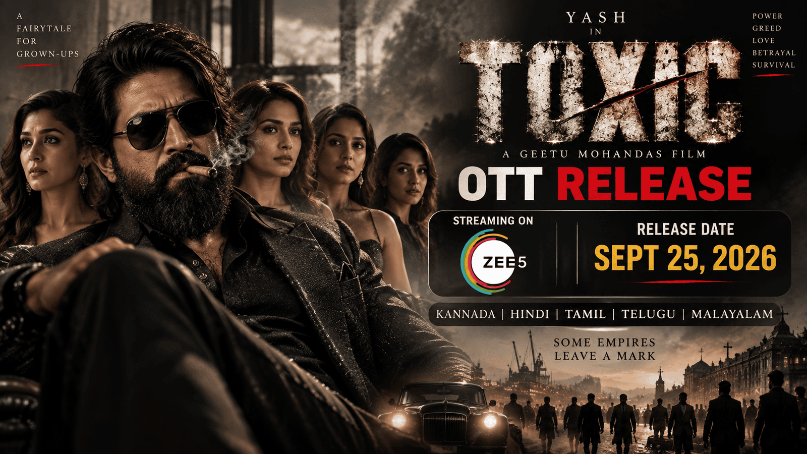 Toxic OTT Release Date