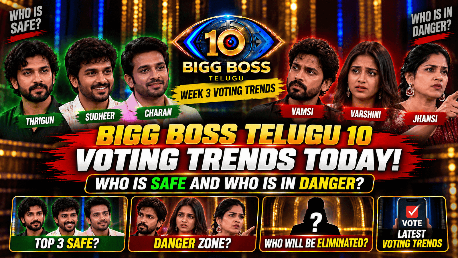 Bigg Boss Telugu 10 Week 3 Voting