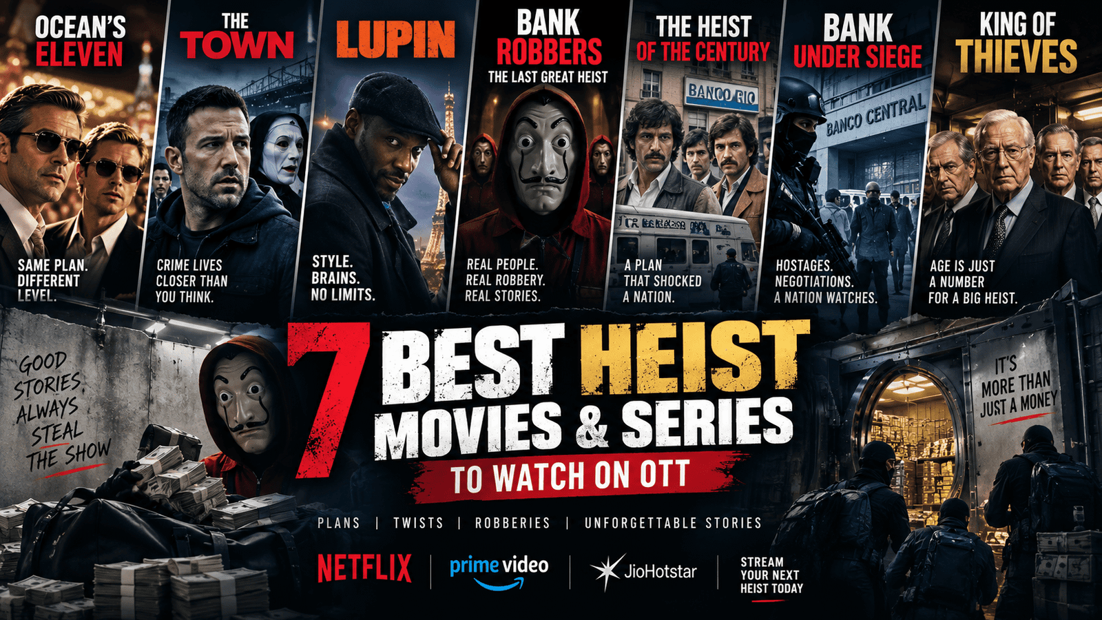 Best heist movies and series to watch on OTT