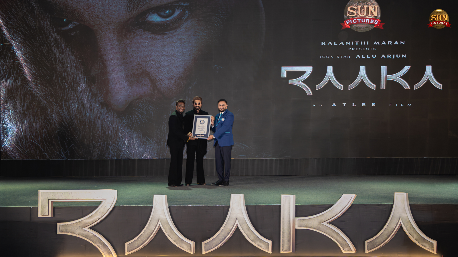 Raaka Sets Guinness World Record
