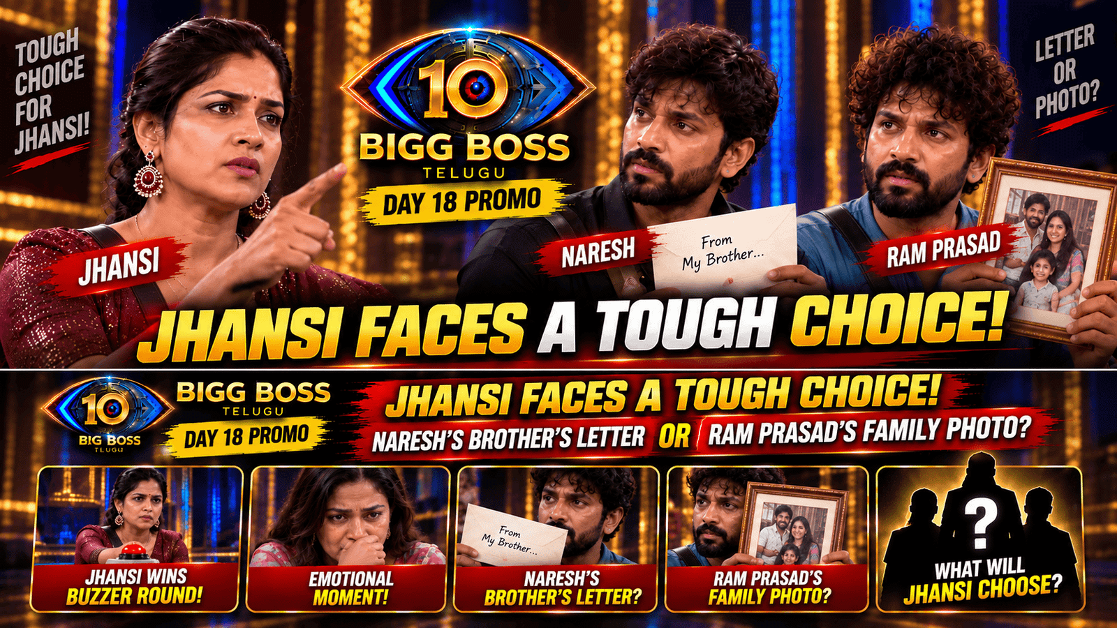Bigg Boss Telugu 10 Day 18 Promo