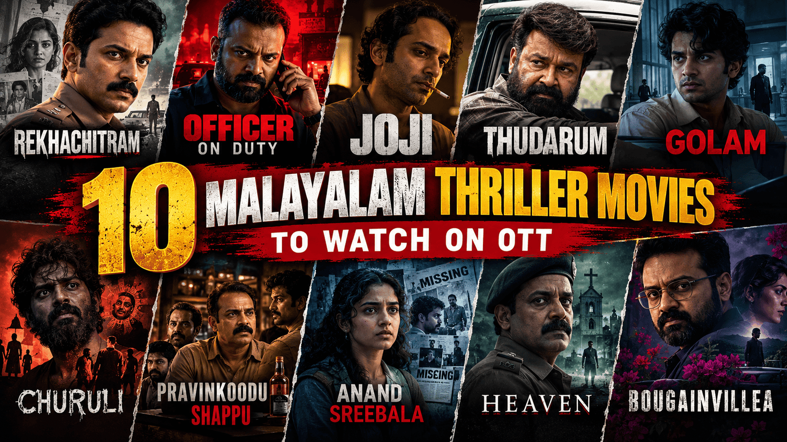Malayalam Thriller Movies on OTT